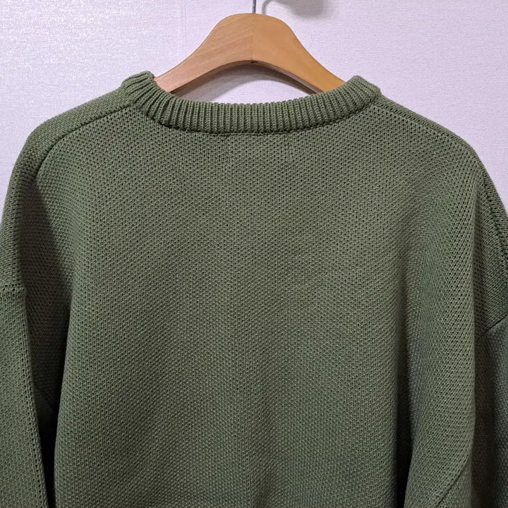 [BUNJANG] Critic Scout Boy Oversized Knit (XL) / 무신사 크리틱 스카웃보이 남성 오버핏 니트 XL (c자34)