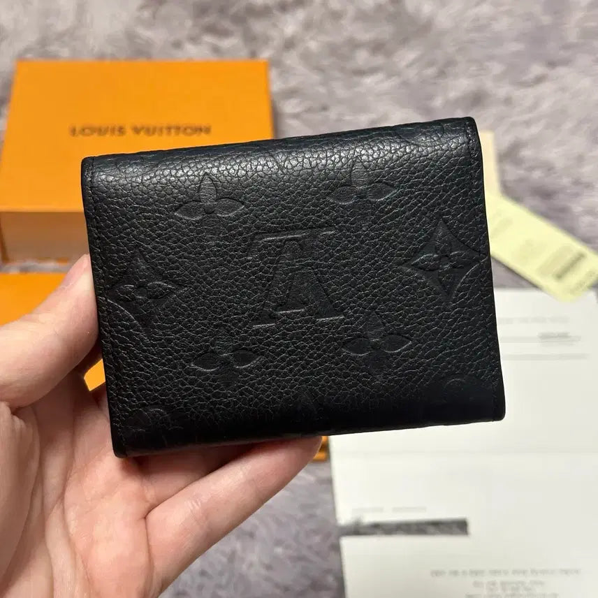 [BUNJANG] Louis Vuitton Empreinte Card Wallet Black / [풀구성] 루이비통 앙프렝뜨 카드지갑 블랙