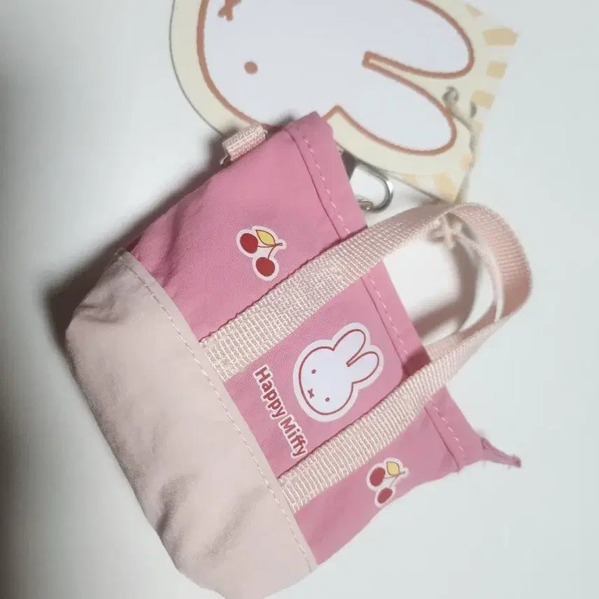 [BUNJANG] Miffy Mini Tote Bag Keyring (Pink, Orange, Blue) / 미피 미니 토트백  키링 (핑크,오렌지,블루)