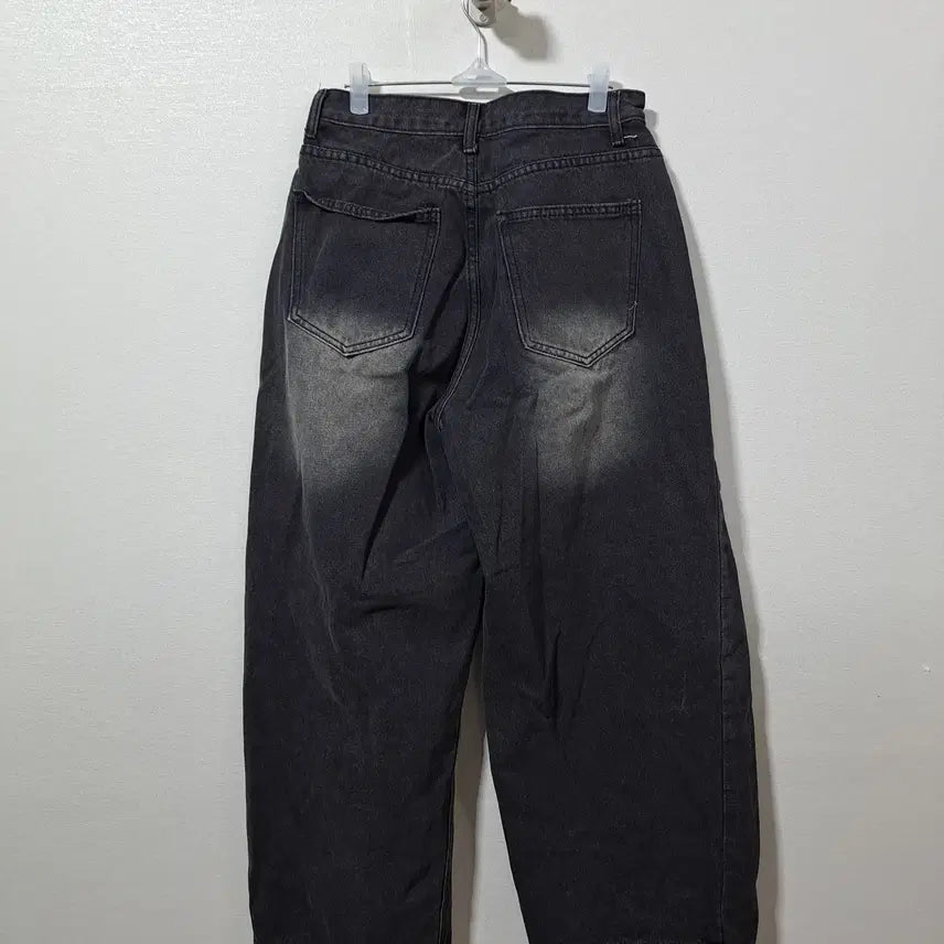 [BUNJANG] S-BIN Women's Balloon Denim Pants / S-BIN 에스빈 여성 벌룬팬츠 흑청 데님 m (c자53)