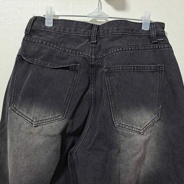 [BUNJANG] S-BIN Women's Balloon Denim Pants / S-BIN 에스빈 여성 벌룬팬츠 흑청 데님 m (c자53)