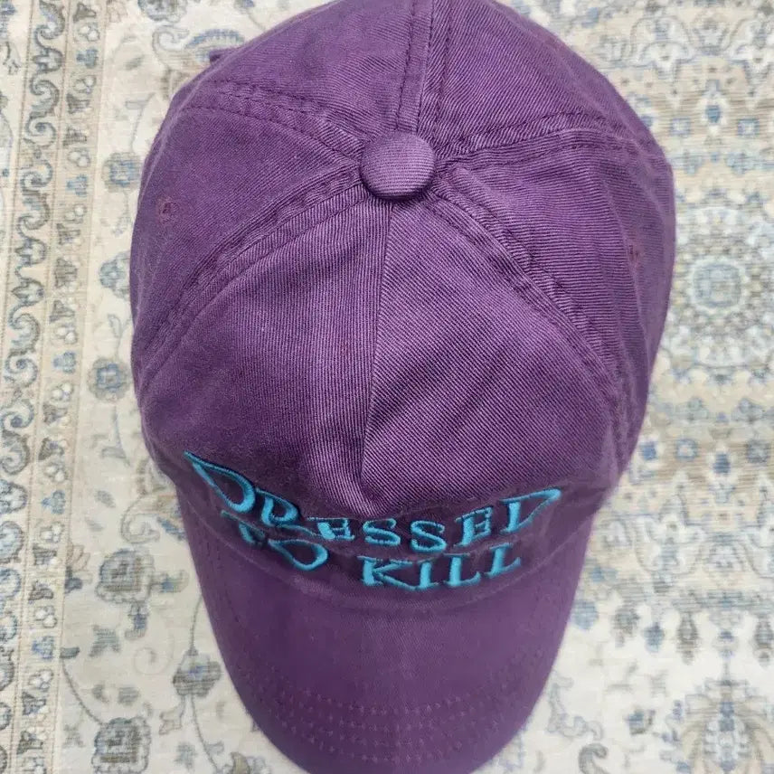 [BUNJANG] Purple DRESSED TO KILL Ball Cap / 퍼플 DRESSED TO KILL 볼캡