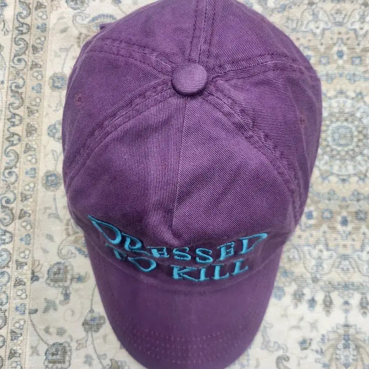 [BUNJANG] Purple DRESSED TO KILL Ball Cap / 퍼플 DRESSED TO KILL 볼캡