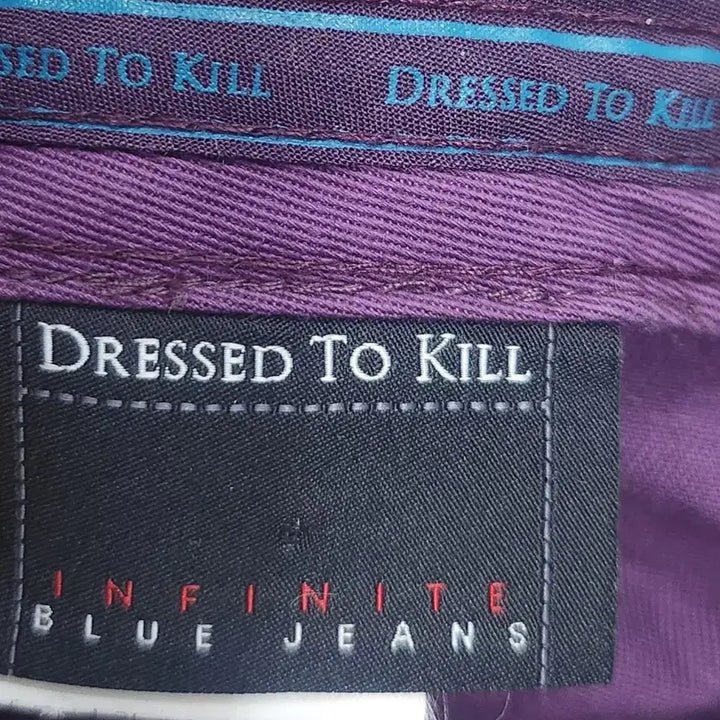 [BUNJANG] Purple DRESSED TO KILL Ball Cap / 퍼플 DRESSED TO KILL 볼캡