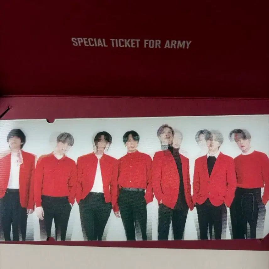 방탄소년단 스페셜 티켓 포토세트