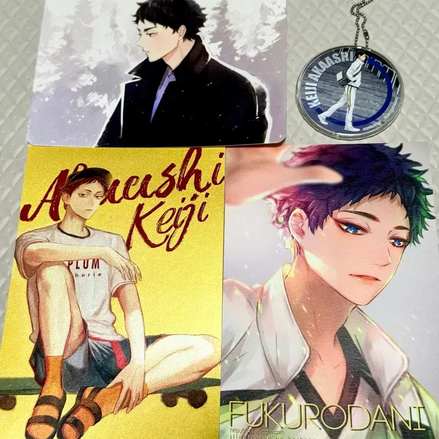 [BUNJANG] Haikyuu Akaashi Keiji Goods Set / 하이큐 아카아시 케이지 굿즈 세트