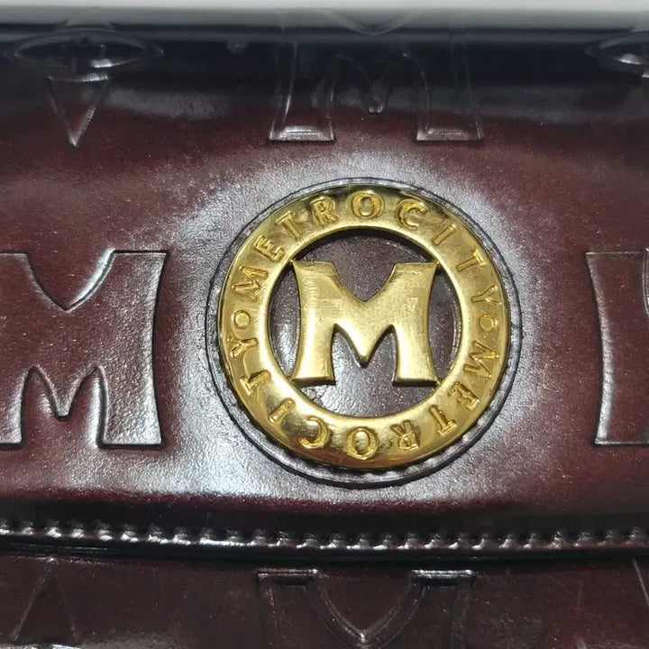 [BUNJANG] Metrocity Enamel Chain Shoulder Bag / 메트로시티 에나멜 체인 숄더백