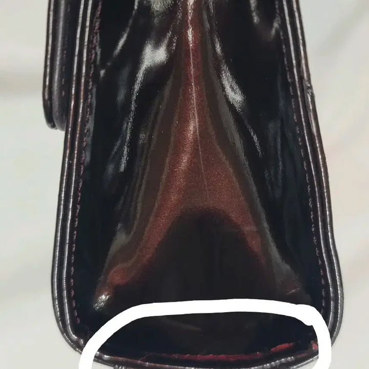 [BUNJANG] Metrocity Enamel Chain Shoulder Bag / 메트로시티 에나멜 체인 숄더백