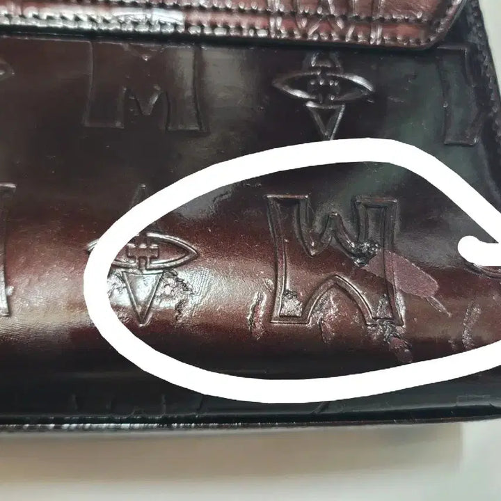 [BUNJANG] Metrocity Enamel Chain Shoulder Bag / 메트로시티 에나멜 체인 숄더백
