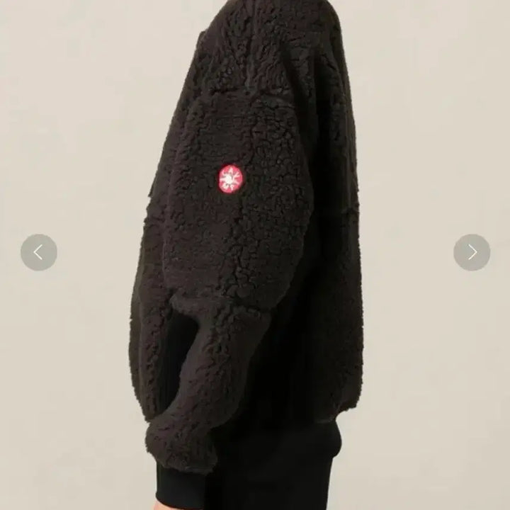 [BUNJANG] Cav Empt Boa Fleece Crew Neck / 카브엠트 보아 후리스 크루넥