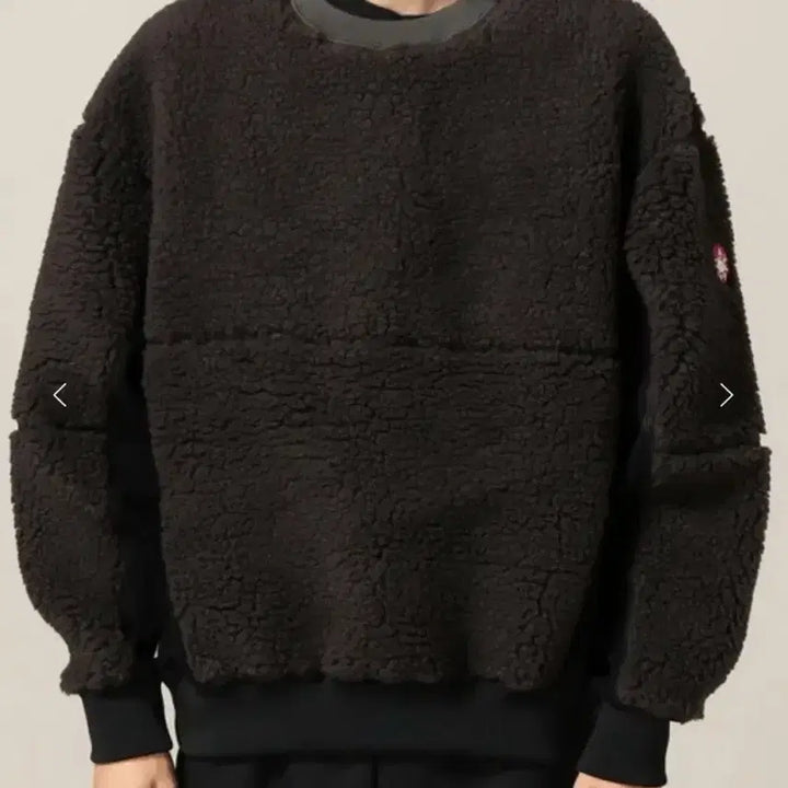 [BUNJANG] Cav Empt Boa Fleece Crew Neck / 카브엠트 보아 후리스 크루넥