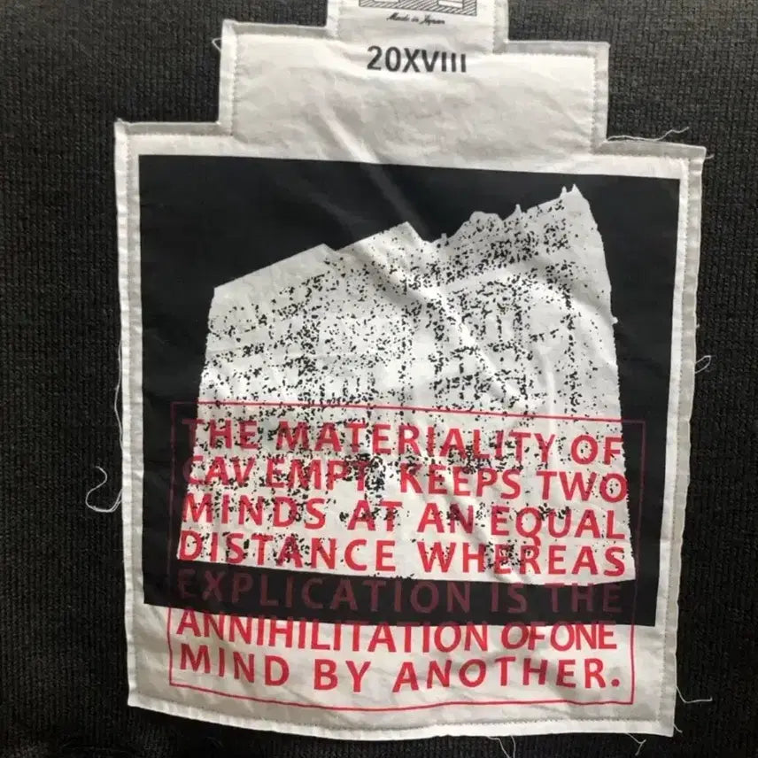 [BUNJANG] Cav Empt Boa Fleece Crew Neck / 카브엠트 보아 후리스 크루넥