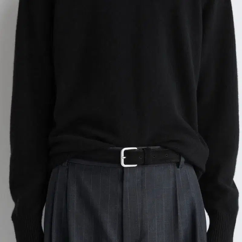 [BUNJANG] COS Suede Belt Black New / [S] 코스 스웨이드 벨트 블랙 새제품