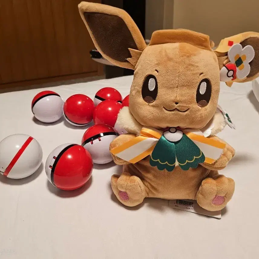 [BUNJANG] Pokemon PokePark KANTO Eevee Hand Puppet / 포켓몬 PokePark KANTO 이브이 인형