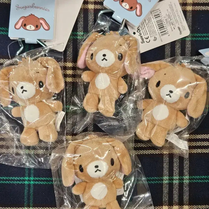 [BUNJANG] Sanrio Sugar Bunnies Kuromi Keyring / (정품)산리오 슈가바니즈 토끼 인형 키링 슈가버니즈 쿠로우사