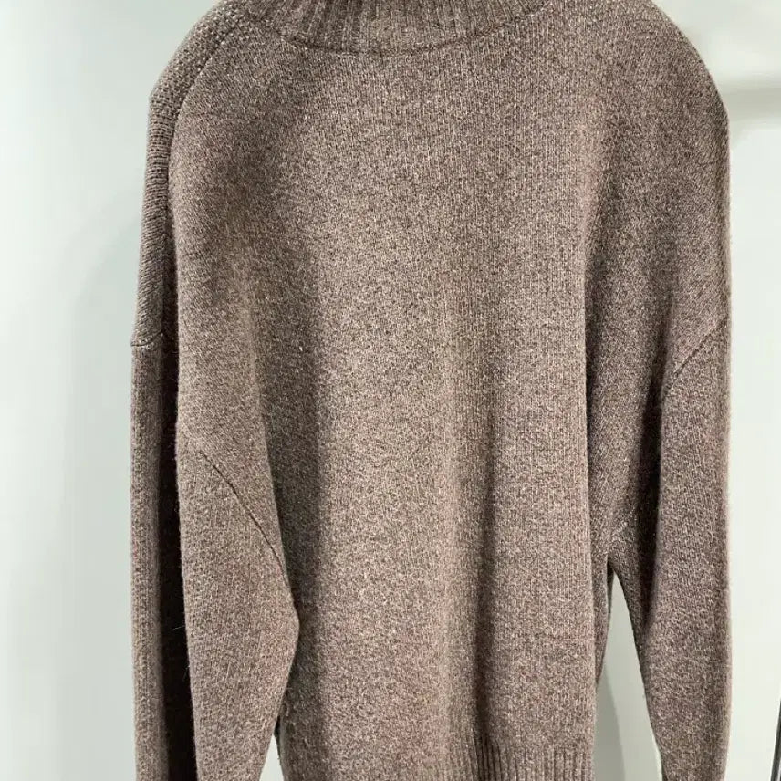 [BUNJANG] ETCE Colin 90 Knit Zip Up Brown / ETCE 콜린 90 니트 집업 브라운