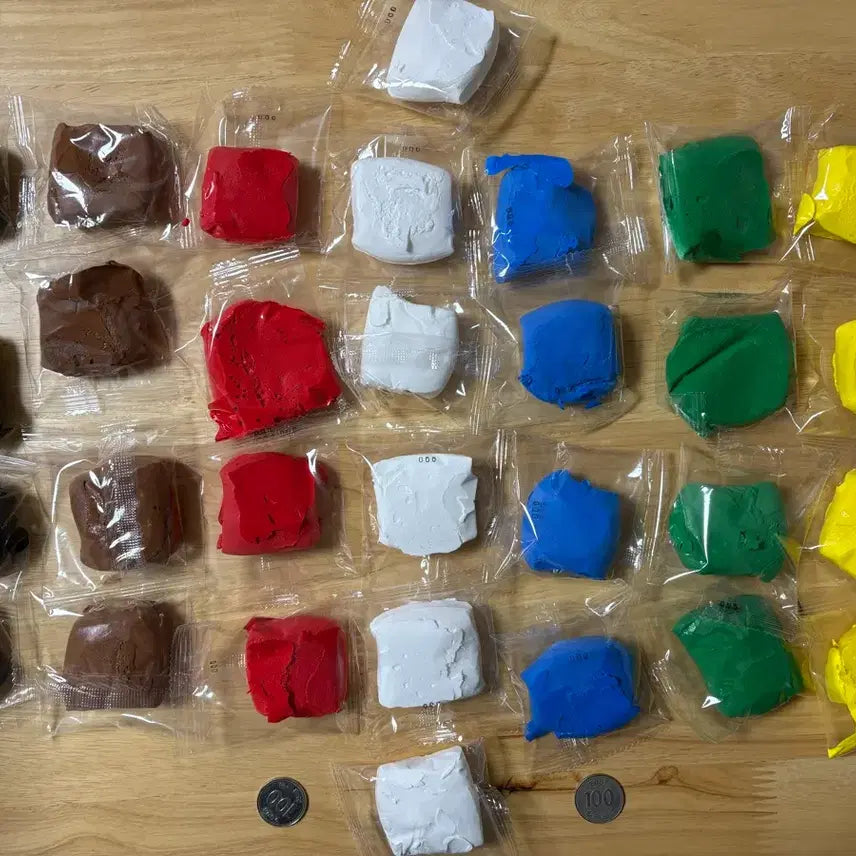 [BUNJANG] Pastel Clay 10g x 30EA Set / <파스텔 클레이 10g x 30EA 특별 혼합 7색 구성> 개별포장 클레