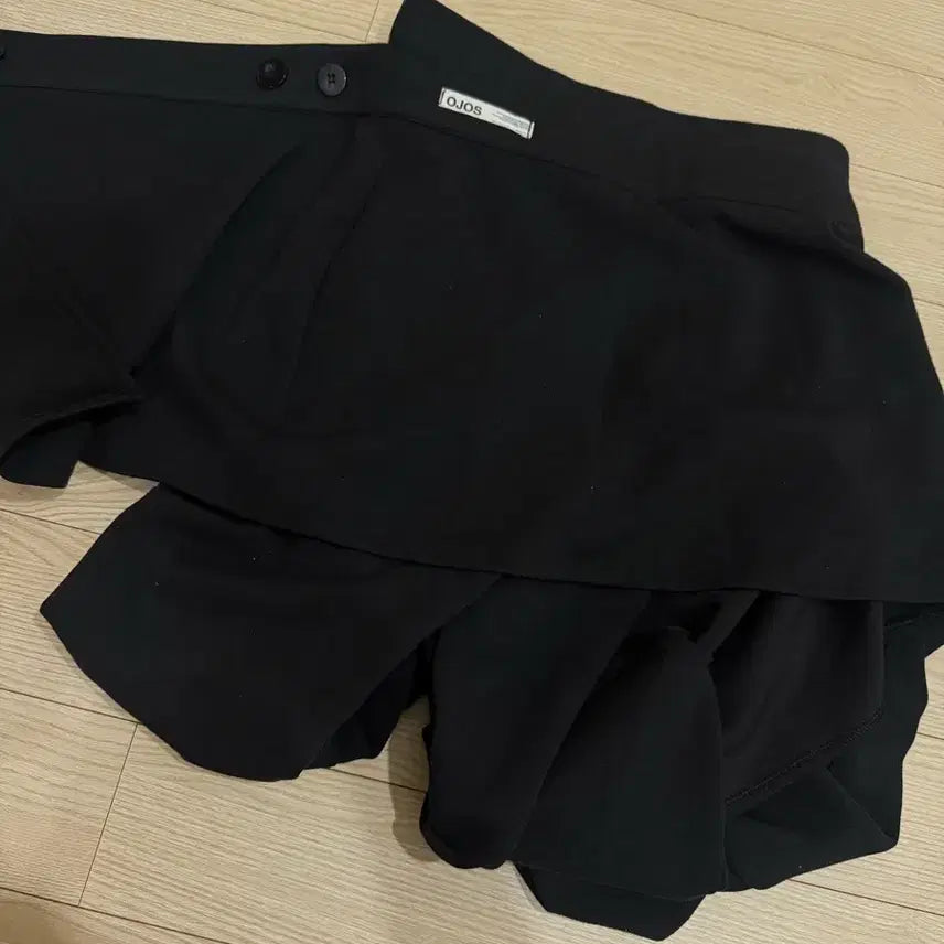 [BUNJANG] Oho's Lab Over-Tuck Pants Black S / 오호스 랩 오버턱 팬츠 블랙 s