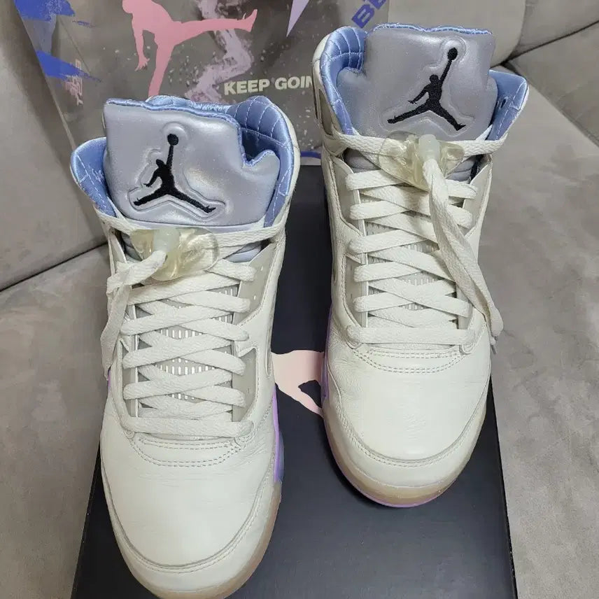 [SOLD OUT] [270(265)] 나이키 조던5 레트로 SP DJ 칼리드 세일 엘로우