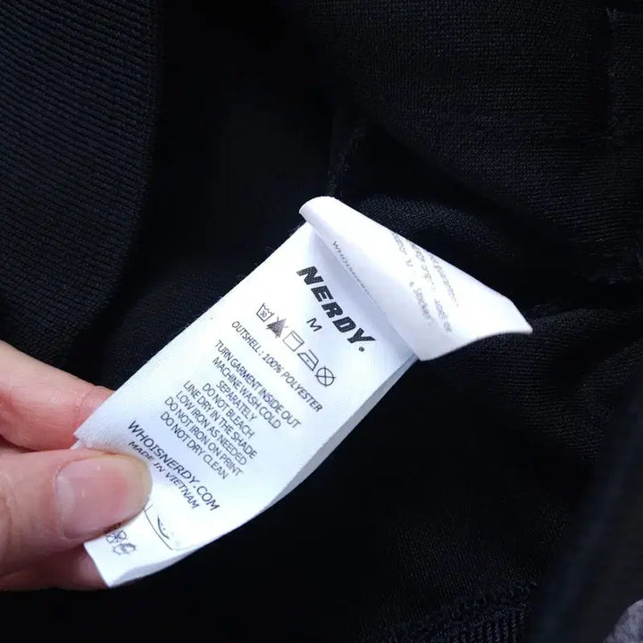 [BUNJANG] Nerdy M Jersey Zip-Up / [M] 널디 져지 집업