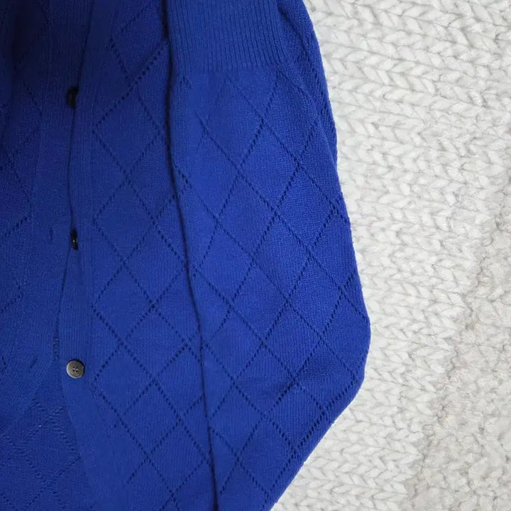 [BUNJANG] Ourscope Fine Wool Cardigan (Blue) Size 2 / 아워스코프 Fine Wool Cardigan (Blue) 2사이즈