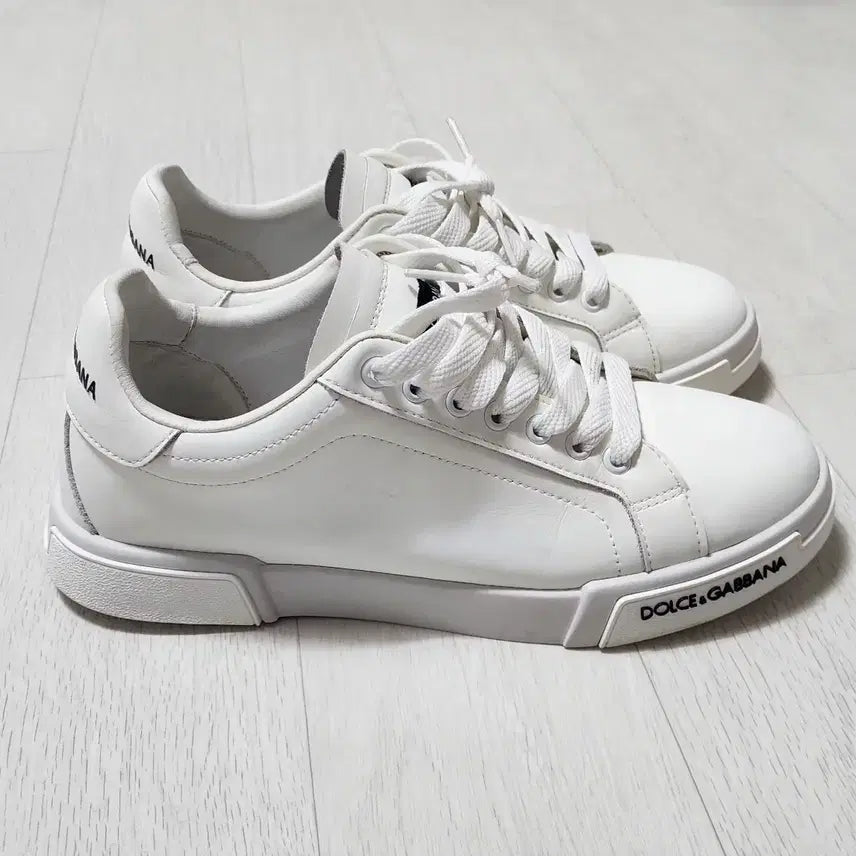 [BUNJANG] Dolce & Gabbana White Sneakers / 돌체 스니커즈