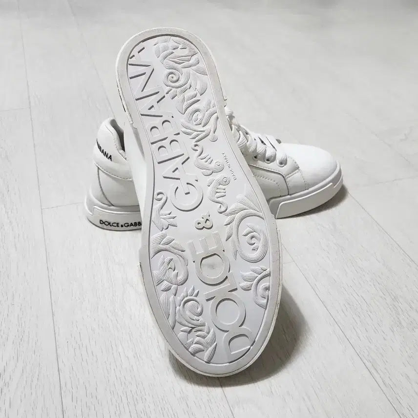 [BUNJANG] Dolce & Gabbana White Sneakers / 돌체 스니커즈