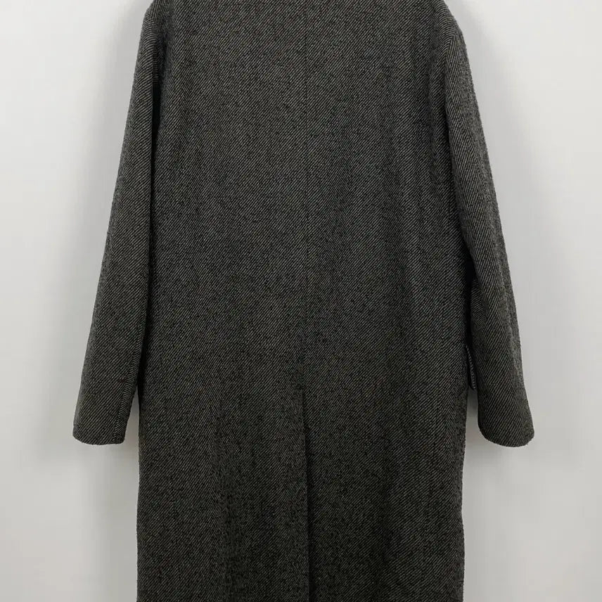 [BUNJANG] Vintage Double-Breasted Long Coat / [Vintage] 클래식 더블 브레스티드 롱 코트
