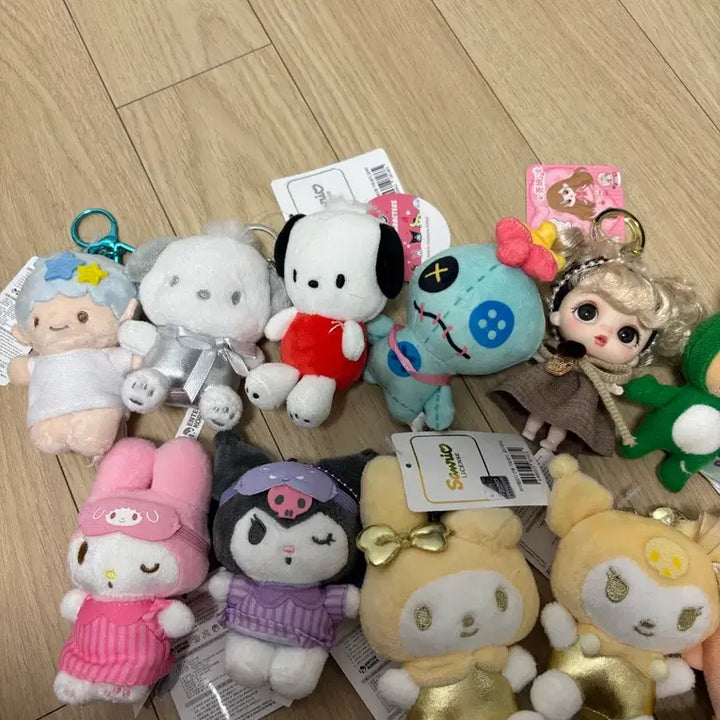 [BUNJANG] Assorted Character Doll Keyrings / 인형 키링 모음