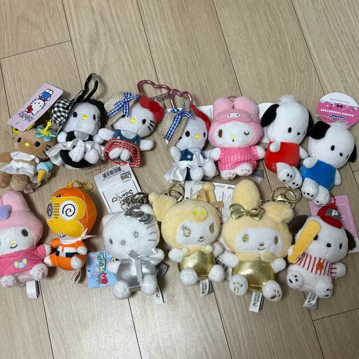 [BUNJANG] Assorted Character Doll Keyrings / 인형 키링 모음