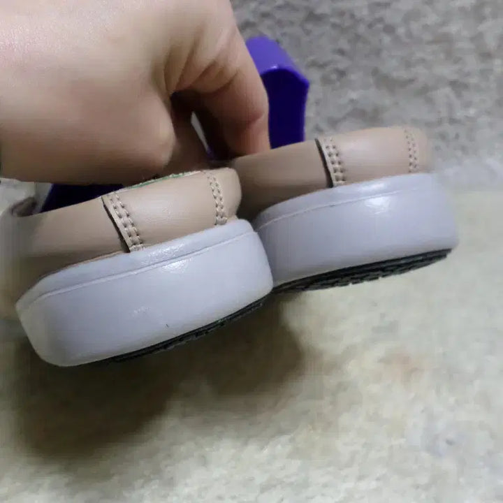 [BUNJANG] Fururukguje Narzio Walking Mule Sneakers Beige / 후루룩구제 245 나르지오 워킹화 뮬2 스니커즈 중고 신발 베이지