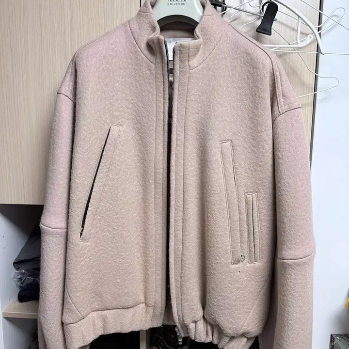 [BUNJANG] Yiyae High Neck Jacket / Yiyae High Neck Jacket _ Pile Beige
