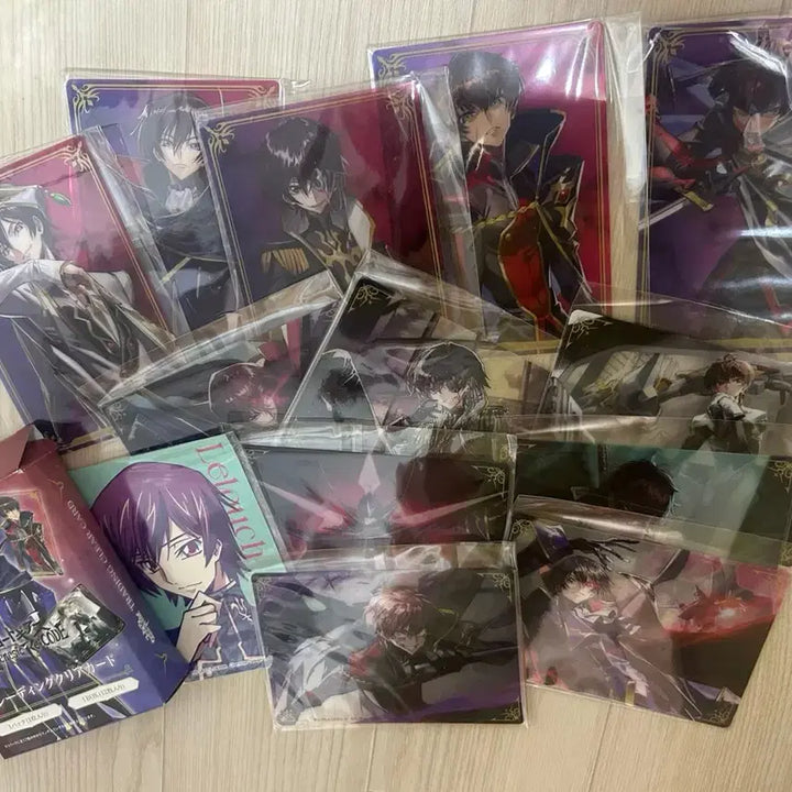 [BUNJANG] Code Geass Trading Clear Card Complete Set / 코드기어스 트레이딩 클리어카드 전종 세트