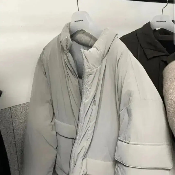 [BUNJANG] Hatching Room Gray Puffer Jacket / 4) 해칭룸 패딩 푸퍼 자켓 그레이