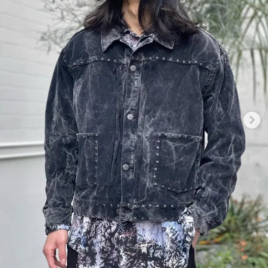 [BUNJANG] Needles Studded Corduroy Jacket L / Needles 니들스 스터드 코듀로이 자켓 L