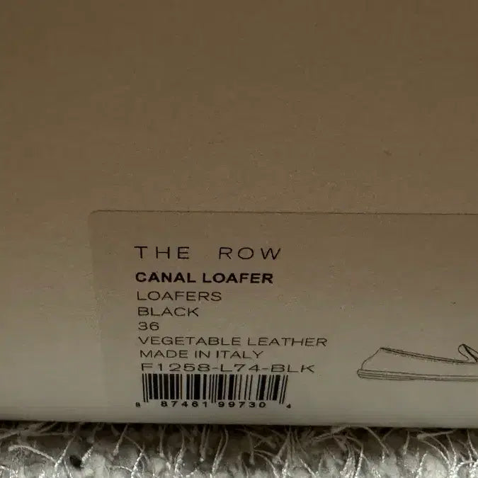 [BUNJANG] The Row Canal Loafer (Black) / the row 더로우 카날로퍼 (36/블랙)
