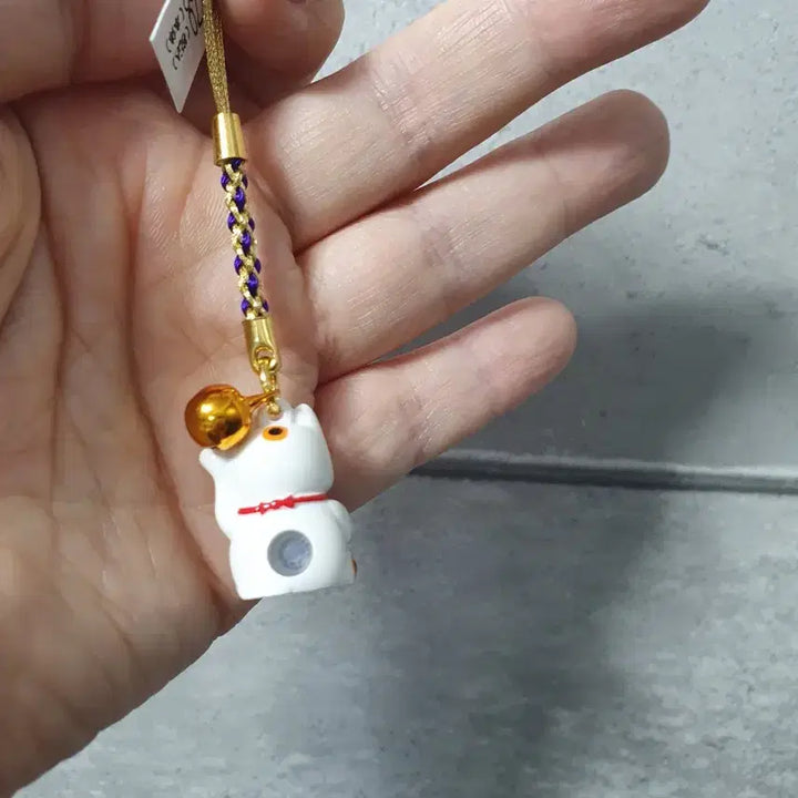 [BUNJANG] Japanese Maneki-neko Lucky Cat Bell Strap Keyring / 일본 직수입 마네키네코 행운 고양이 방울 스트랩 키링