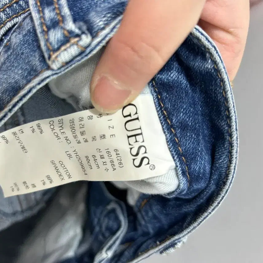 [BUNJANG] Guess Women's Denim Shorts S / 게스 여성 데님 반바지 팬츠 S