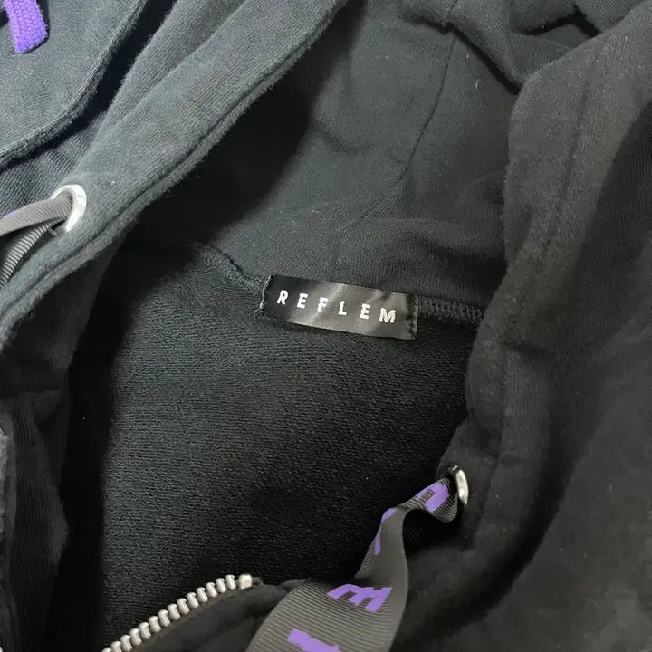 [BUNJANG] Reflem Usamimi Half-Sleeve Hoodie Zip-up / 레플렘 우사미미 반팔 후드집업 reflem 양산형 지뢰계