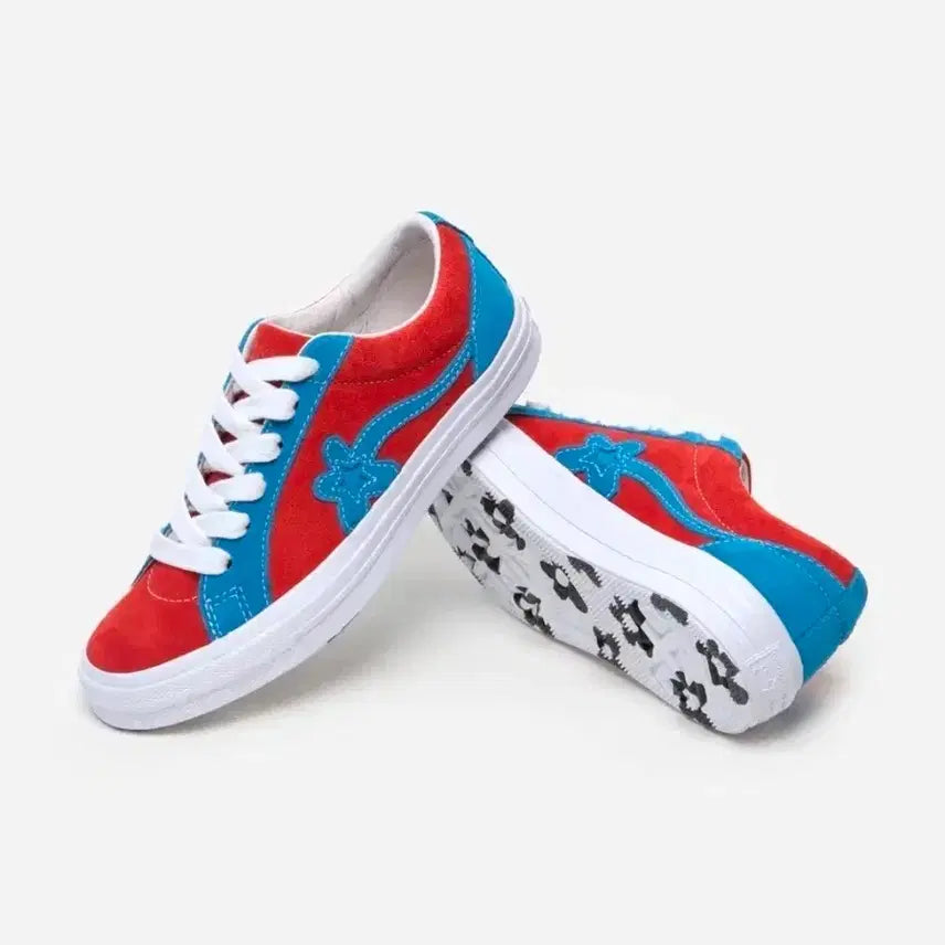 [BUNJANG] Converse Golf Le Fleur One Star Red/Blue / 285 ) 컨버스 골프 르 플레르 원스타 레드/블루