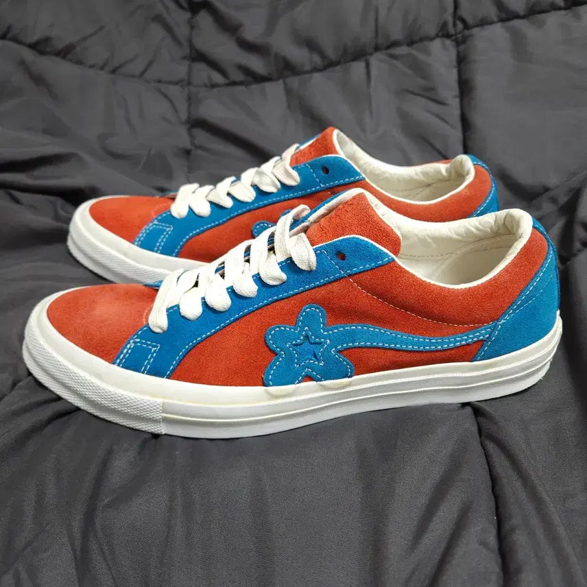 [BUNJANG] Converse Golf Le Fleur One Star Red/Blue / 285 ) 컨버스 골프 르 플레르 원스타 레드/블루