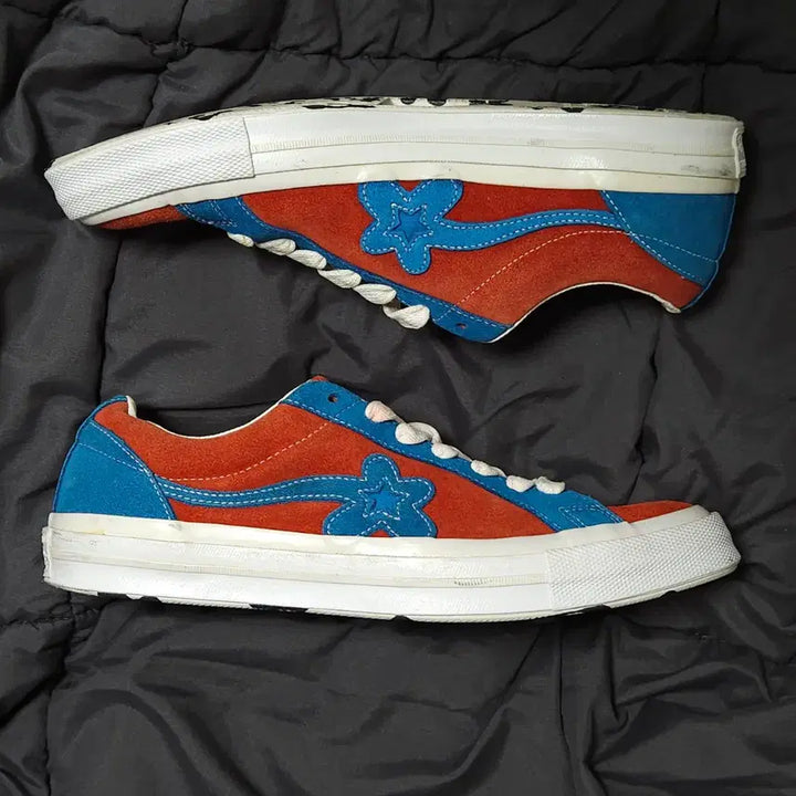 [BUNJANG] Converse Golf Le Fleur One Star Red/Blue / 285 ) 컨버스 골프 르 플레르 원스타 레드/블루