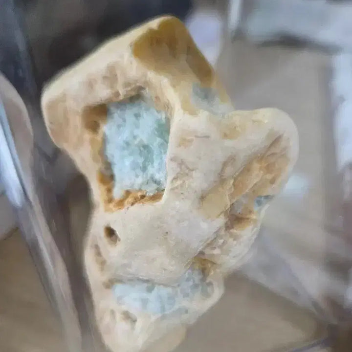 [BUNJANG] Blue Milky Quartz Stone / 청백색 석영 원석(Blue Milky Quartz)