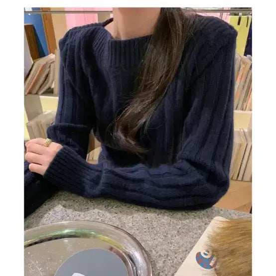 [BUNJANG] Vivison Wool Knit Beige / 미뉴에트 Vivison wool knit 베이지