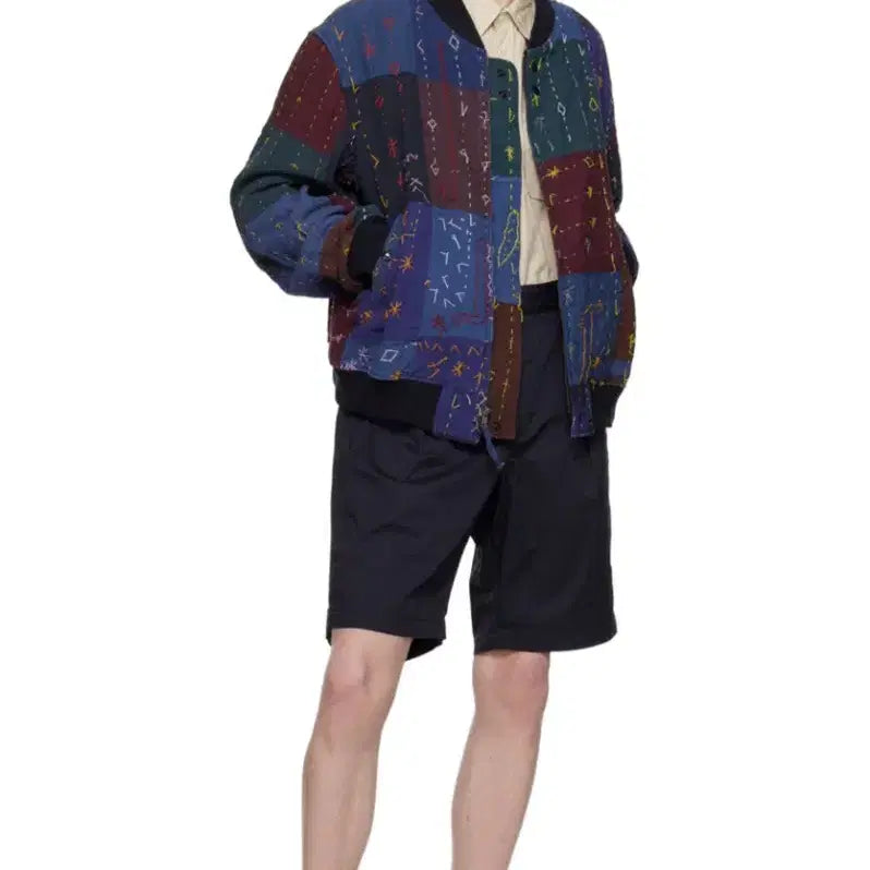 [BUNJANG] Engineered Garments Hand-Stitched Aviator Jacket L / 엔지니어드가먼츠 핸드스티치 에비에이터 자켓 L