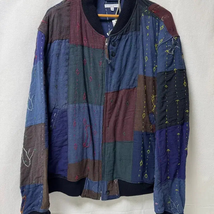 [BUNJANG] Engineered Garments Hand-Stitched Aviator Jacket L / 엔지니어드가먼츠 핸드스티치 에비에이터 자켓 L