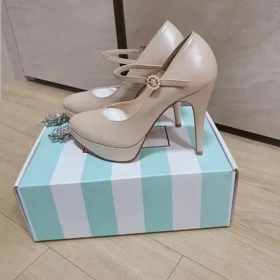 [BUNJANG] Shoes De Blanc Wedding Shoes / 슈즈드블랑 웨딩슈즈