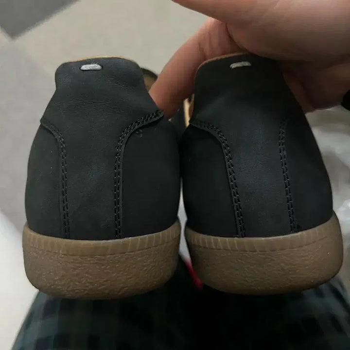 [BUNJANG] Maison Margiela Paint Drop Sneakers Black 41.5 / 메종마르지엘라 페인트 드롭 스니커즈 블랙 41.5