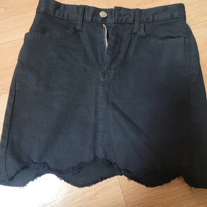 [BUNJANG] Unbranded Denim Mini Skirt / 면 미니데님스커트
