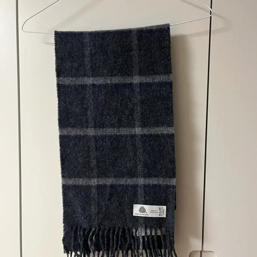 [BUNJANG] Checkered Scarf / 플랫베이스 체크목도리